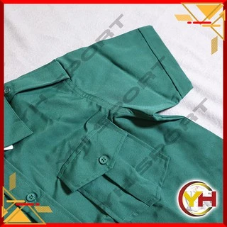 เสื้อเนตรนารี ตรา ศรุตา สีเขียวกลาง ทรงสวย ผ้าโทเรเกรดพรีเมี่ยม ใส่สบาย❌ขายแยกแค่เสื้อ❌ 🎈[พร้อมส่ง🌷]