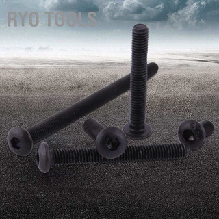 Ryo เครื่องมือซ่อม M3 10.9 ปุ่มหัวสกรูซ็อกเก็ต 50 ชิ้น