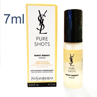 ํYSL pure shot Night reboot serum7ml(ขนาดทดลองสลากไทย)