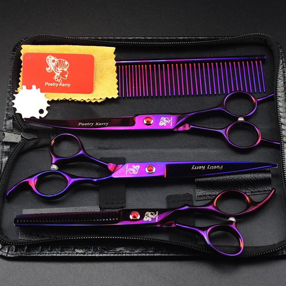 Poetry Kerry Pet Hair Scissors 7inch Scissors For Dogs Hair Dog