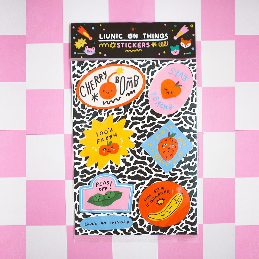 ชุดสติ๊กเกอร์ Liunic on Things