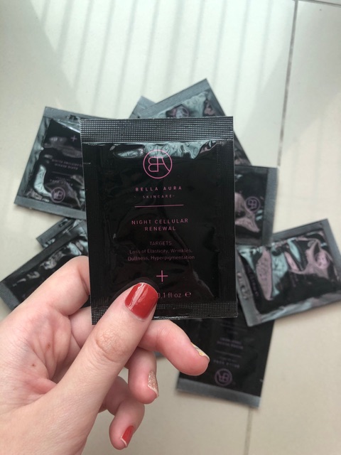 พร้อมส่ง ‼️ tester BELLA AURA rapid repair, antioxidant booster, hydra revive - รูปที่ 3