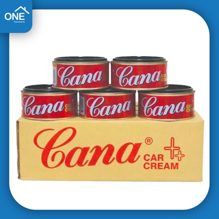 [ยกโหล] คาน่า ครีมขัดเงารถ 200 กรัม Cana cream คาน่า ครีมขัดรถยนต์ กาน่าขัดรถ ครีมขัดสีรถ ยาขัดเงา - 12 กระป๋อง