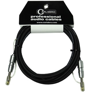 Carlsbro สายแจ็คกีตาร์ 3 เมตร มีจุกครอบหัวแจ็ค รุ่น BC835-3M (3m Guitar Cable, สายแจ็คกีตาร์ 3m)