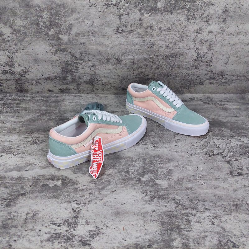 Vans oldskool pro ล้างทําความสะอาดได้ สําหรับผู้หญิง