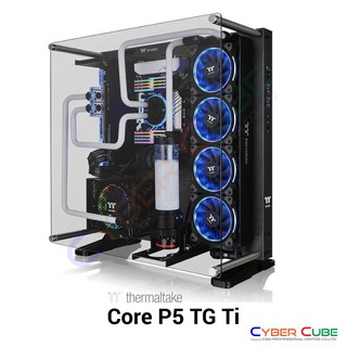 Thermaltake Core P5 TG Ti Edition ATX Wall Mount Chassis (เคส) Case