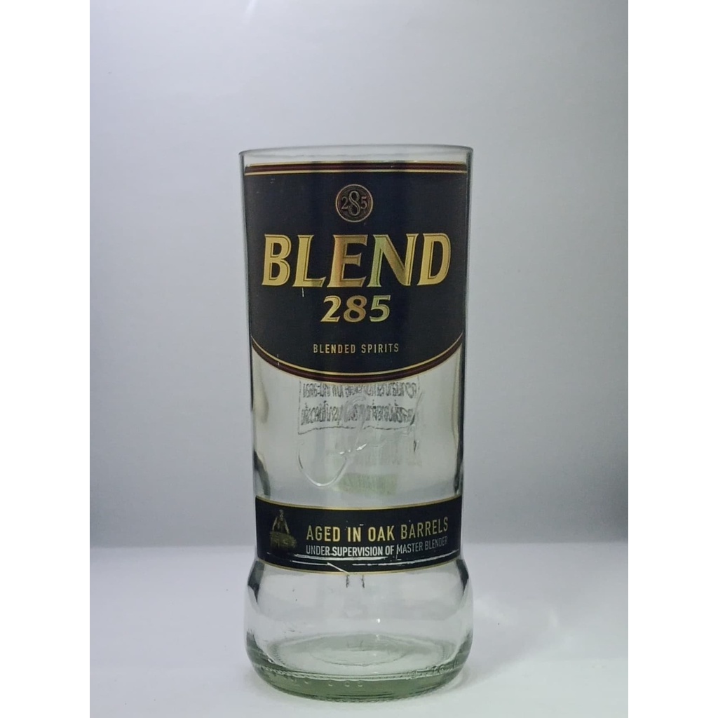 แก้วตัดจากขวดเหล้า BLEND285 🍺