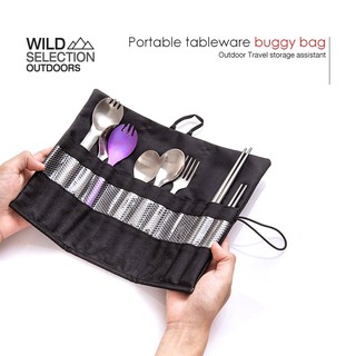 Naturehike Thailand กระเป๋าใส่ช้อนส้อม(เฉพาะกระเป๋า) Cutlery storage bag NH19C010-D