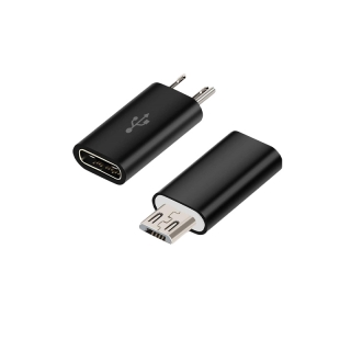 อะแดปเตอร์ Type C to Android Micro USB สำหรับสายเคเบิ้ลชาร์จ สายข้อมูล OTG