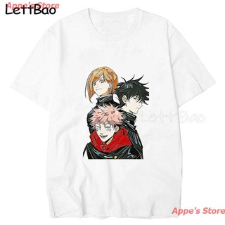 Appes Store New Jujutsu Kaisen Anime Graphic T Shirts Japanese Style Couple Clothes Oversized Tshirt Punk Streetwear Ha