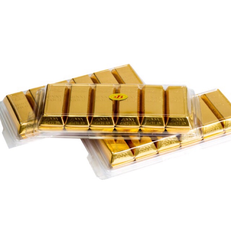 ขนมยุค’90💥 ช็อกโกแลตทองคำแท่ง (12 ชิ้น)
