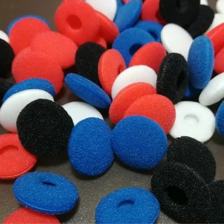 ฟองน้ำหูฟัง earbud คุณภาพสูง (20 คู่)