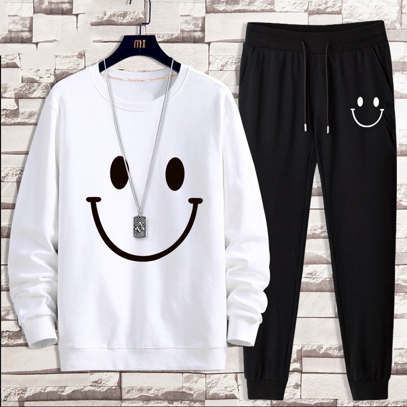 #Y256+CKH270ชุดเซ็ทเสื้อแจ็คเก็ตแขนยาว+กางเกงขายาว ผ้านุ่มใส่สบายฯออกกำลังกาย ใส่เทียวได้สวย ใส่ได้ทั้งชายและหญิง