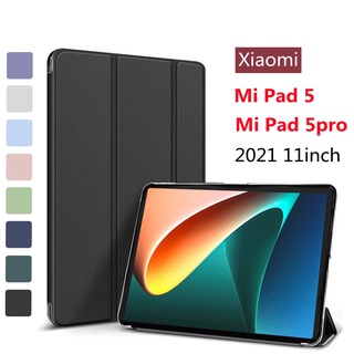 Xiaomi Pad 5 Pro เคสหนังซิลิโคนอ่อนนุ่มสําหรับ Mipad 5 2021 11 นิ้ว