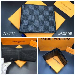 กระเป๋าตังใบสั้น Louis Vuitton Hi-end  หนังเเท้ทั้งใบ เทียบเเท้ได้เลย เหมือนแป๊ะ