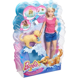 Barbie Splish Splash Pup Playset