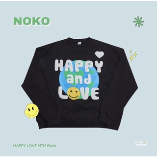 [SIZE L พร้อมส่ง] NOKO - HAPPY LOVE MTM Black