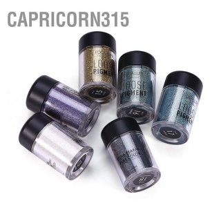 Capricorn315 อายแชโดว์กลิตเตอร์ 6 สี สําหรับแต่งหน้า