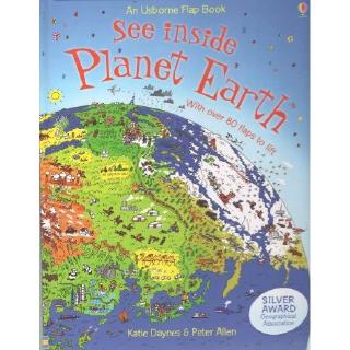 DKTODAY หนังสือ USBORNE SEE INSIDE PLANET EARTH