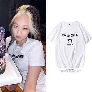 ( Ready Stock ) Jennie เสื้อยืดแขนสั้นสําหรับผู้หญิง ใหม่