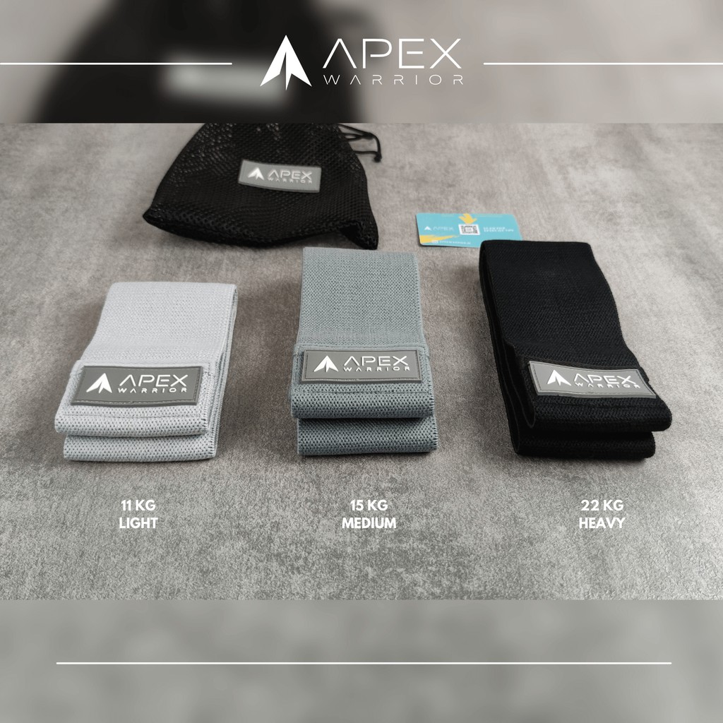 Apex Warrior Hip Resistance Band Hip Band Squat Band 3 ระดับ