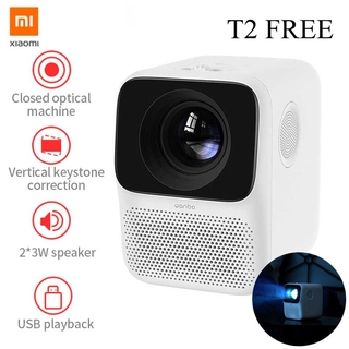 โปรเจคเตอร์โฮมเธียเตอร์ Xiaomi Wanbo T2 Free Max Led รองรับ 1080p