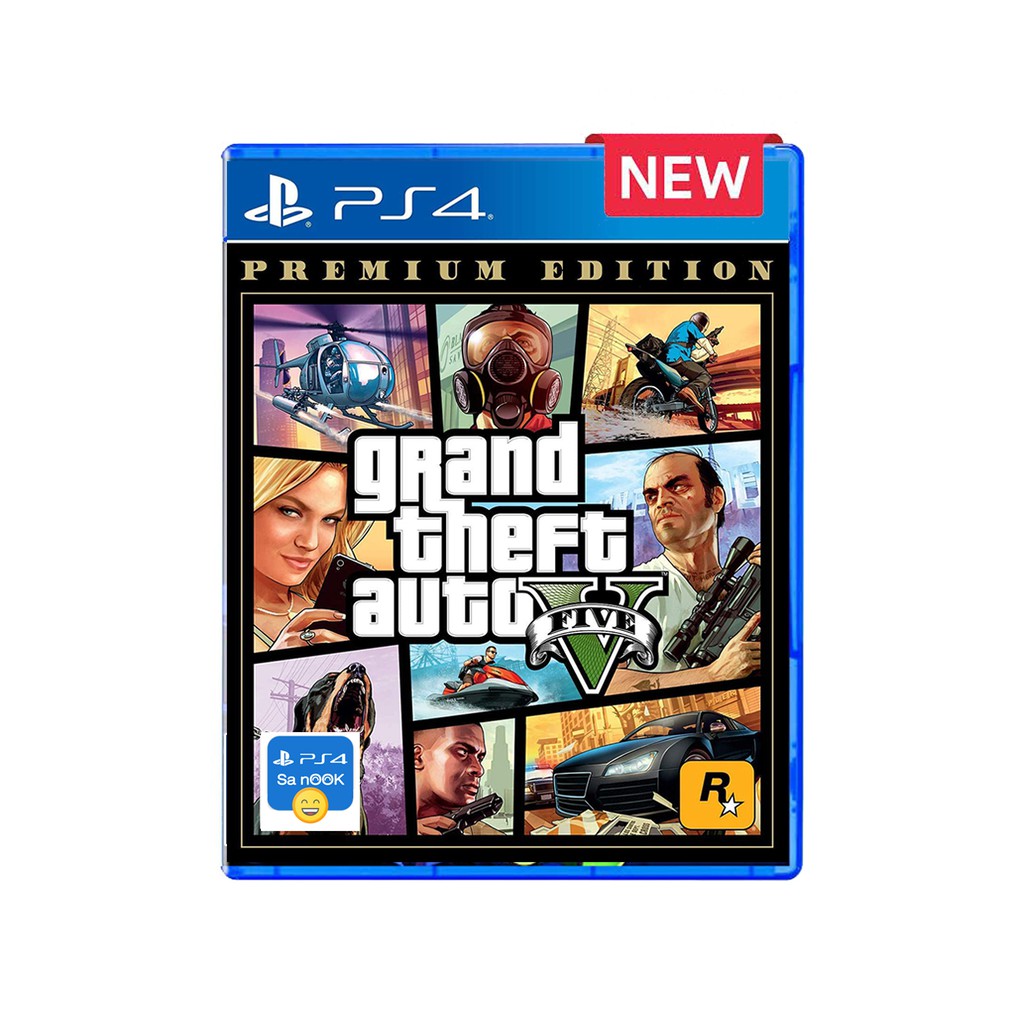 PS4 Games : GTA V Premium Edition (US) มือ1 NEW