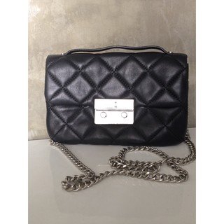 MICHAEL Michael Kors Sloan Small Quilted Messenger (ของแท้)