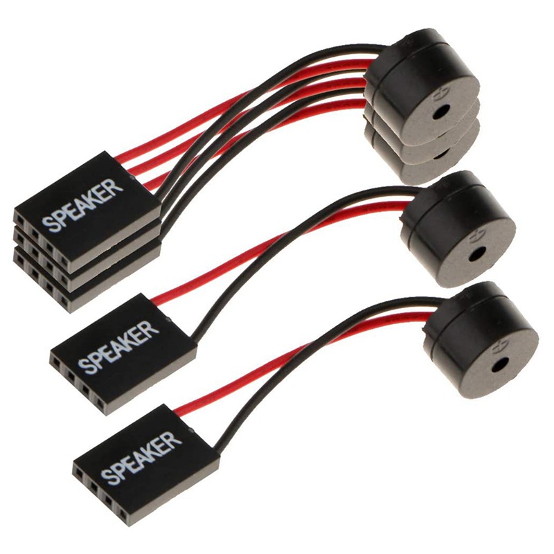 5Pcs Motoard Speaker Buzzer PC Computer Motoard Internal Beep Buzzer for Computer Repair