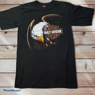 [COD]เสื้อยืดคลาสสิก ลาย Harley Daidson Y2K Gainesille Bald Eagle สองด้าน ผลิตในอเมริกา MModlb20CLhcdj68