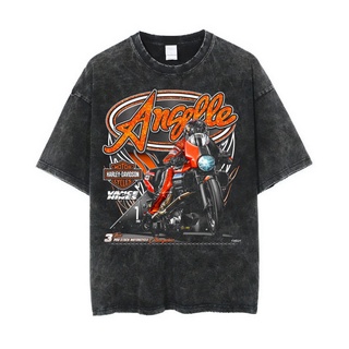เสื้อยืด พิมพ์ลาย Harley Davidson ขนาดใหญ่ | หินล้างทําความสะอาด | เสื้อเชิ้ต ลาย Harley Davidson | เสื้อยืด ขนาดใหญ่ |