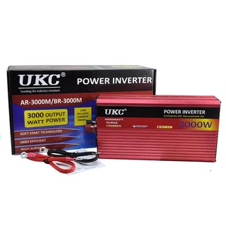 LXJ 3000W ไฟอินเวอร์เตอร์ DC 12V ไป AC 220V 50HZ คุ้มครองเต็มรูปแบบไฟ AC Inverter ยอมรับรถอินเวอร์เตอร์ 3000Wอ