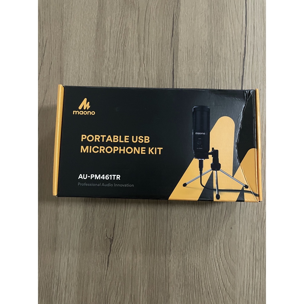 Maono AU-PM461TR USB ไมโครโฟนคอนเดนเซอร์ (มือสอง)