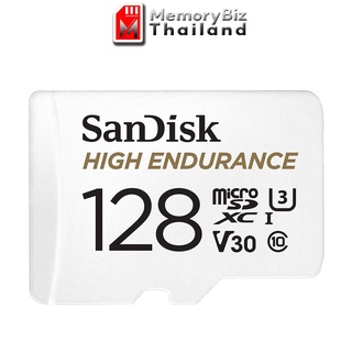 SanDisk High Endurance 128GB microSD Card (SDSQQNR_128G_GN6IA) เมมโมรี่ การ์ด แซนดิสก์ กล้องติดรถยนต์ กล้องวงจรปิดSynnex