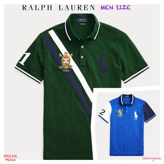 RALPH LAUREN CUSTOM SLIM FIT MESH POLO (MEN SIZE)