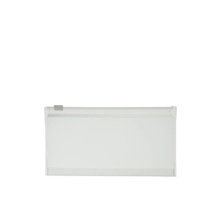 MUJI ซองใสใส่ของ Eva Clear Case สีขาว ไซส์ M_sbc#4548718158850 อุปกรณ์อื่นๆ แปรง อุปกรณ์แต่งหน้า เครื่องสำอาง ความงาม