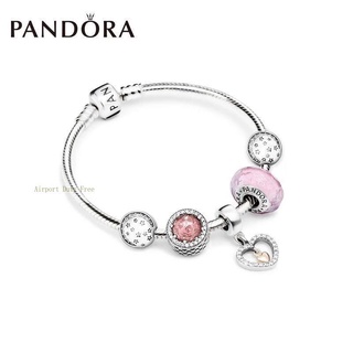 Pandora ขายดีที่สุด สร้อยข้อมือ คลาสสิก น่ารัก DIY แฟชั่นใหม่ สําหรับผู้หญิง kljl0563