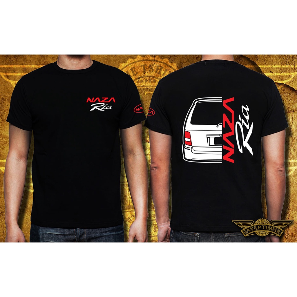 Naza Ria Limited *FRONT D1 (เสื้อยืดสีดํา)