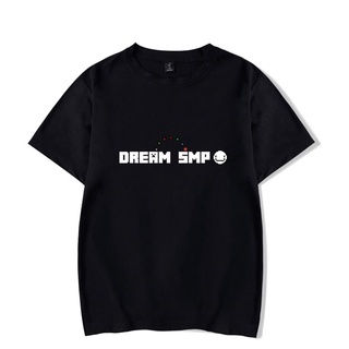 เสื้อผ้าผชเสื้อยืด พิมพ์ลายตัวอักษร Dream SMPS-5XL