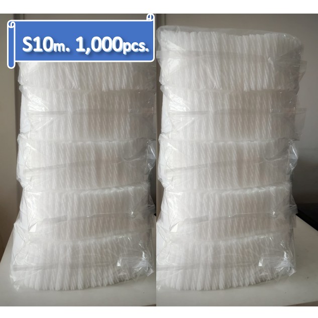 โฟมตาข่ายห่อผลไม้ โฟมกันกระแทก ขนาด S10cm. (เส้นเล็ก)