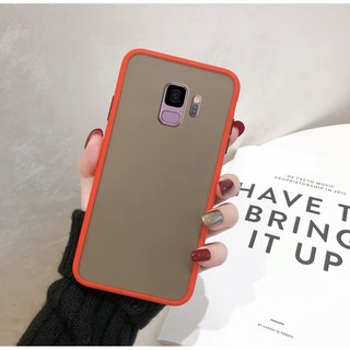 Case Samsung Galaxy S9plus เคสกันกระแทก ปุ่มสีผิวด้าน ขอบนิ่มหลังแข็ง Samsung S9+  พร้อมส่ง [ ส่งจากไทย ]