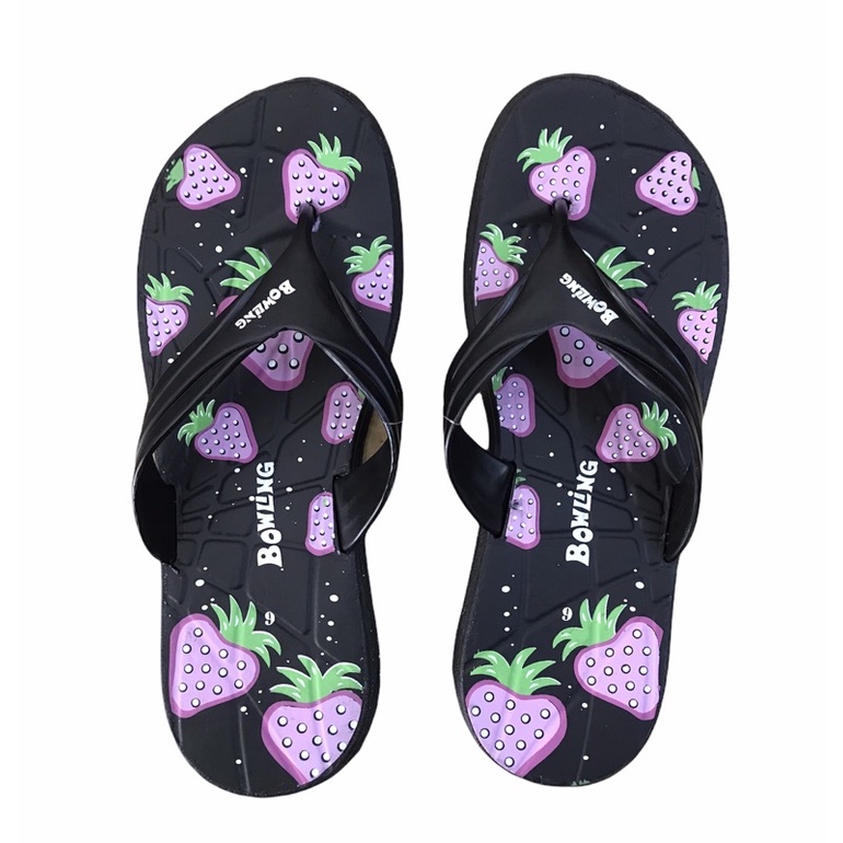 Bowling Women s Rubber Slipper/Bowling selipar getah perempuan