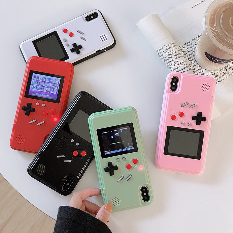 เคสโทรศัพท์มือถือ ลายเกมบอย สีสันสดใส สําหรับ iPhone 14 11 12 13 14 15 pro max x xr xsmax 7 8 plus pro max
