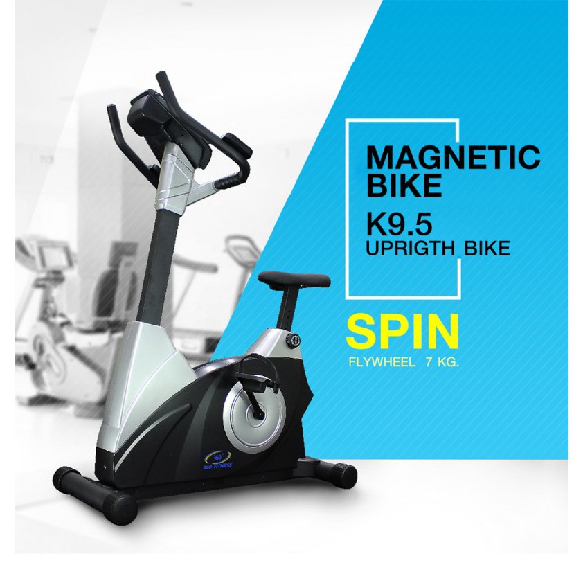 360fitness จักรยานแม่เหล็ก รุ่น K9.5 น้ำหนักจาน 7kg.