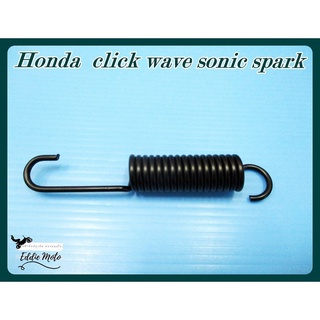 HONDA ClLICK WAVE SONIC SPARK SIDE STAND SPRING (L. 10 cm)  // สปริงขาตั้ง สีดำ (ยาว 10 ซม.) สินค้าคุณภาพดี