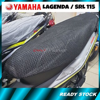 Cm+ มอเตอร์ YAMAHA SRL / Lagenda 115 ที่นั่ง ตาข่าย Sarung Kusyen 3D Jaring Motosikal ไซซ์ L