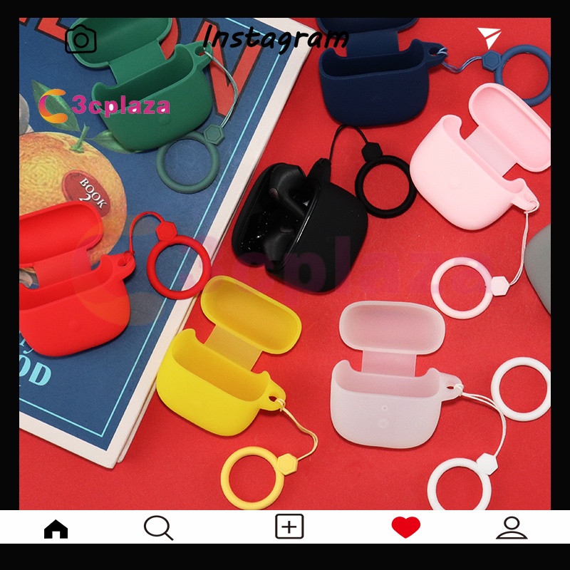 3c A301 Soundpeats AIR3 case Silicone Protective Case Dust-proof Protective Case for SoundPEATS AIR3