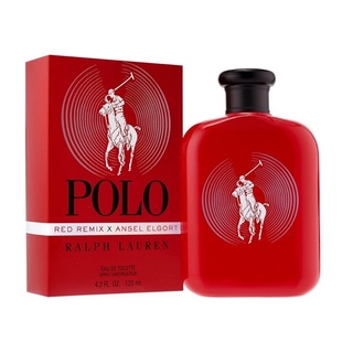 Ralph Lauren POLO Red Remix x Ansel Elgort EDT 125 ml. กล่องซีล