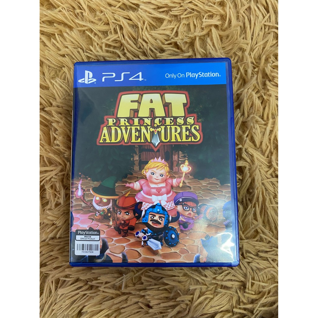 (มือ2) PS4 : FAT PRINCESS ADVENTURES แผ่นเกม มือสอง สภาพดี