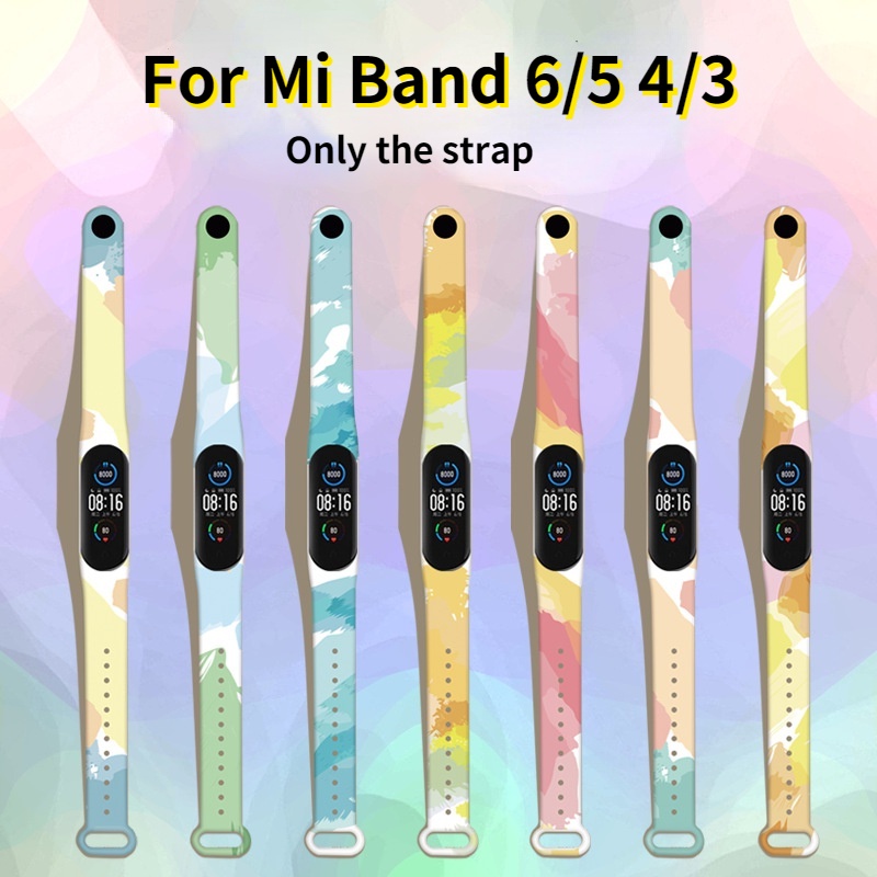 สายนาฬิกาข้อมือ สําหรับ Mi Band 6 5 4 3 Xiaomi Band